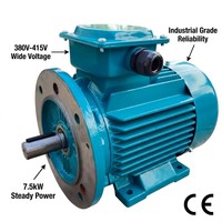Moteur électrique triphasé 3KW 4HP, efficacité premium IE3, 380V 415V 50Hz 60Hz, IP55, fonte, B3 B5, moteur industriel