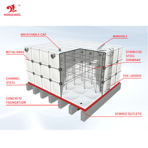 Best seller 50 m3 alimentazione grp serbatoi di <span class=keywords><strong>acqua</strong></span> per la comunità fuoco <span class=keywords><strong>serbatoio</strong></span> di <span class=keywords><strong>acqua</strong></span> da 50 a <span class=keywords><strong>5000</strong></span> metri cubi frp fibra di vetro serbatoi di stoccaggio - Product Image 2