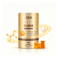 Julong Private Label Co-enzym Q10 Gummies Immuniteitversterkende Ondersteuning Natuurlijke Antioxidanten Vitaminen CoQ10 Gummies voor Hartgezondheid