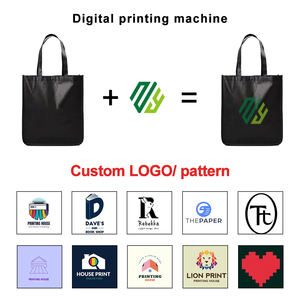 Eco personalizado reutilizable Tote no tejido bolso de compras reciclado no tejido con logotipo - Product Image 2