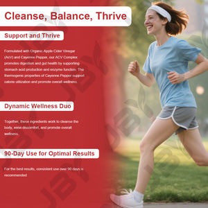 JBY OEM/ODM Marque Privée Capsules <span class=keywords><strong>de</strong></span> <span class=keywords><strong>Vinaigre</strong></span> <span class=keywords><strong>de</strong></span> <span class=keywords><strong>Cidre</strong></span> <span class=keywords><strong>de</strong></span> Pomme pour Mincir Complément Alimentaire pour le Métabolisme et la Perte <span class=keywords><strong>de</strong></span> Poids Vente en Gros - Product Image 6