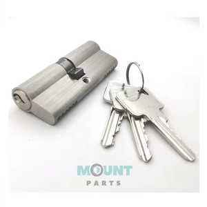 क्रोम डोर लॉक यूरो डबल सिलेंडर 100 मिमी से 60 मिमी आकार उपलब्ध - Product Image 4