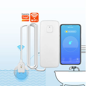 TY-WI-1 Tuya WiFi Capteur d'eau souterraine Détecteur de fuite de niveau d'eau Système d'alarme d'inondation via application Surveillance à distance Sécurité Smart Life - Product Image 1
