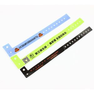 Pulsera de Vinilo PVC Personalizada con Logotipo para Festivales de Natación - Product Image 2