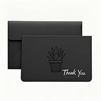 Vente en gros de papier de haute qualité Impression personnalisée Logo Merci Cartes à gratter pour petites entreprises Carte en papier