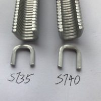S735 U-vormige worstclips van aluminium, nietjes voor worstverpakkingen, voedsel, vleesnetten, afdichtings- en knipmachines