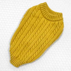 Gilet Classico a Righe per Cani e Gatti, Autunno/Inverno, Stile Orsacchiotto, Traspirante, Confortevole, in Lana Ricamata, Anallergico, Abbigliamento Caldo - Product Image 5