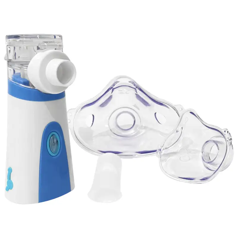 Função de auto-limpeza malha nebulizador para o uso da medicina do bebê para venda fabricante de aço manual do handheld bocal atomizador para a asma