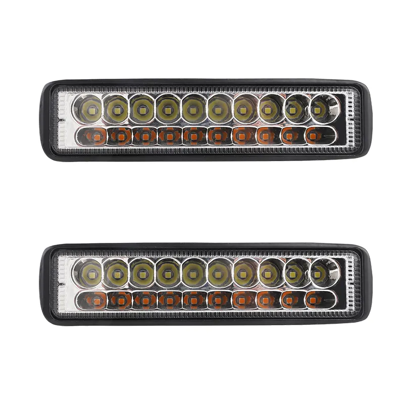 רכב LED עבודת אור 48W מבול מנורה לרכב SUV מכביש עבור Jeep משאית סירת 12V 24V