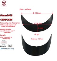 Casquettes de baseball en plastique durables en gros, inserts de visière pour casquettes de travail, visière noire personnalisée pour casquettes de baseball, service OEM ODM d'usine