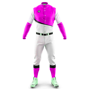 Fabricant d'uniformes de baseball haut de gamme, fournisseur de tenues d'équipe personnalisées, maillots et pantalons respirants, vêtements de sport athlétiques. - Product Image 6