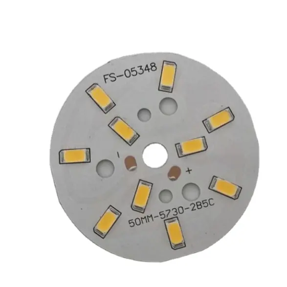 Placa PCB de iluminación de aluminio/FR-4, 94v0, pcb, fabricación de materia fina, pcb para luz Led, personalizada, Pcba
