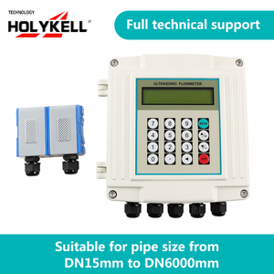 Holykell OEM Digitale Wandmontage Klem Op ultrasone flowmeter water - Product Image 2