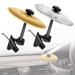 Cymbales de voiture à clipser sur grille d'aération, mini-cymbales pour les passionnés de musique, rendent la conduite plus amusante, compatibles avec tous types de véhicules, installation facile - Product Image 1