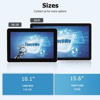 Touchwo 15.6 pouces tablettes d'ordinateur commerciales fabricants 4gb 8gb 64gb Ram Android Poe tout en un tablette PC