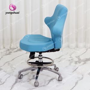 Silla de Médico de Diseño Moderno para Hospital, Taburete de <span class=keywords><strong>Cirujano</strong></span> Ajustable en Altura con Soporte Móvil para Vía Intravenosa Incluido, Precio de Fábrica para Clínica - Product Image 3