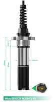 Sensor Profesional de Cloro Residual en Línea, Sonda de Cloro Libre RS485 Modbus RTU, Analizador para Piscinas y Agua Potable