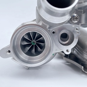 Turbocompresor híbrido de cojinete de bolas de cerámica, <span class=keywords><strong>turbo</strong></span> G25-550 para motor <span class=keywords><strong>BMW</strong></span> N20 2.0L, actualización de 49477-02058, 11657635803 - Product Image 1