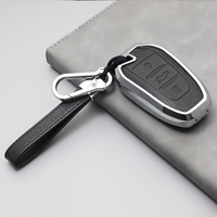 Pour Citroen véhicule métal clé de voiture coque housse pour Citroen C5 X C5 Aircross C6 C4 aircross