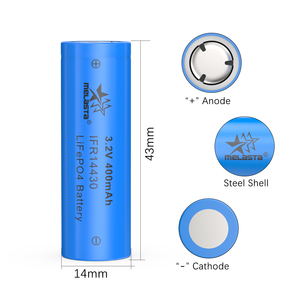 뜨거운 판매 <span class=keywords><strong>14430</strong></span> 3.2v 400mah 리튬 이온 전지 <span class=keywords><strong>Lifepo4</strong></span> 배터리 셀 전동 공구 장난감 전기 자동차 - Product Image 5