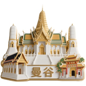 Aimants de réfrigérateur souvenir Londres <span class=keywords><strong>Allemagne</strong></span> Italie France 3D Design personnalisé Souvenir de voyage Aimants de réfrigérateur de pays pour cadeaux - Product Image 3