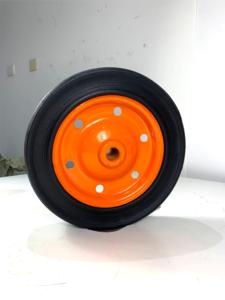 Roues pleines en caoutchouc <span class=keywords><strong>de</strong></span> <span class=keywords><strong>13</strong></span> <span class=keywords><strong>pouces</strong></span> <span class=keywords><strong>de</strong></span> haute qualité, résistantes à l'usure, sans frein inclus, garantie <span class=keywords><strong>de</strong></span> 6 mois, pour <span class=keywords><strong>brouette</strong></span> personnalisable - Product Image 6