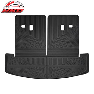 Tapis de coffre arrière pour Hyundai Santa Fe 24-26 avec protection de dossier TPE 6/7 places - Product Image 2