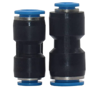 Brand New Original QS-6-4 Reducer Straight Push-In Fitting PN153037 6mm OD To 4mm OD PU Tube Plastic Adaptor