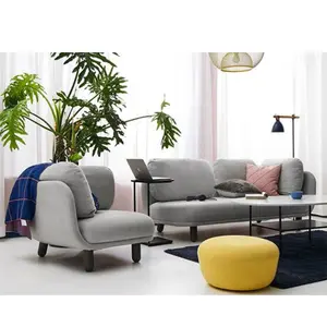 家具工厂提供客厅沙发暨床上用品沙发现代
