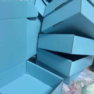 Logo Printing Corrugated Clothing Shipping Boxes Pink <strong>Red</strong> Color Mailer Packaging Mailing <strong>Box</strong> - Product Image 5