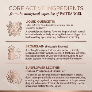 Suplemento Líquido de Aceite de Pescado Emulsionado para Mascotas, Apoyo Inmunológico y Antialérgico para Perros y Gatos, Fabricación de Marca Privada OEM - Product Image 4