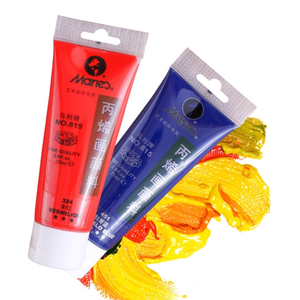 <span class=keywords><strong>Marie</strong></span>'s Brand Art Création Spéciale 75ml Tube unique Peinture acrylique Xibingene Ball Shoes DIY Peinture murale Peinture acrylique - Product Image 1