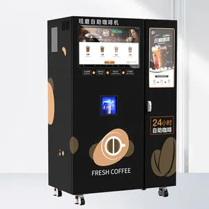 Yüksek teknoloji japonya İtalya sikke ve kart işletilen otomatik sıcak ve soğuk içecek kahve otomatı makineleri