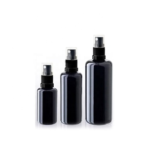 UV Protection Violet <strong>Optical</strong> Black Glass <strong>Bottles</strong> Essential Dark Oil Glass Spray <strong>Bottle</strong> - Product Image 4