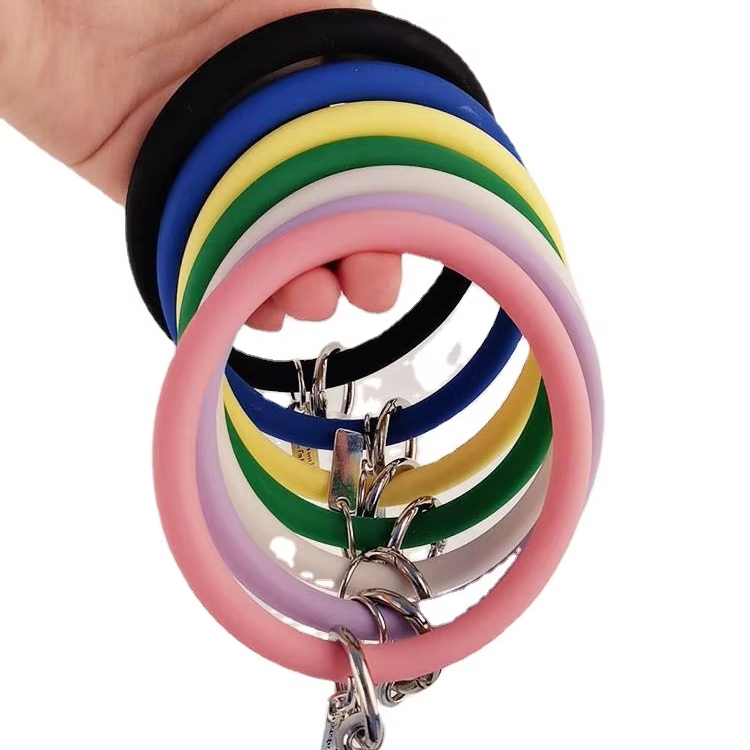 Silicone Lanyard Neck Lanyard Strap Promotional Custom Logo Dye Polyester Pantone Print Image 2