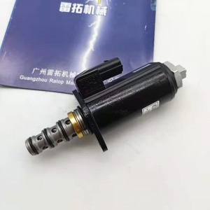 Vanne solénoïde de pompe hydraulique principale pour excavatrice SK200-8 SK300-8 KDRDE5K-31 30C50-123 YN35V00052F1 YN35V00052F2 YN35V00054F1 - Product Image 1