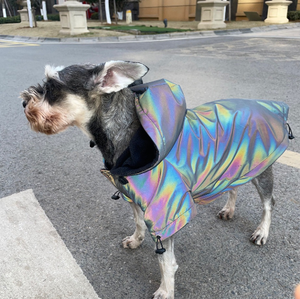 Grosir mode tahan angin tahan air reflektif newfoundland pakaian anjing besar - Product Image 2