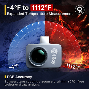 InfiRay P2 Pro termocamera a infrarossi termocamera circuito PCB Test industriale temperatura tubo riscaldamento pavimento Android - Product Image 6
