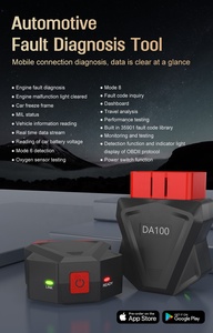 Auto Scanner Effective Vehicle DA100 OBDII Car <strong>Code</strong> <strong>Reader</strong> ELM327 12V Electric Engine Analyzer <strong>OBD2</strong> Car Diagnostic Tool - Product Image 2