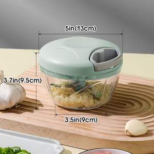 Kitchen Mini Mashed Garlic Press Garlic <b>Chopper</b> Machine Garlic Stirring Grinder - Product Image 3