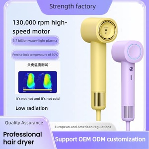 Hair Dryer High Speed Mini Plasma Home Travel Professional Salon Use Single Diffuser Nozzle Electric - Product Image 4