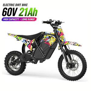 Vente d'usine - Moto électrique 4000W haute vitesse avec moteur CC sans balais 60V - Moto tout-terrain électrique pour adultes - Product Image 1