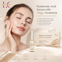 LANCE Private Label – Coffret d'ampoules de sérum hydratant naturel et d'acide hyaluronique à 100 % – Sérum anti-âge et anti-rides avec résultats en 7 jours