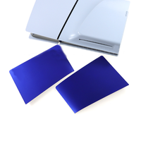 Boîtier de remplacement pour console PS5 Slim avec logo, version numérique et couvercle de lecteur optique