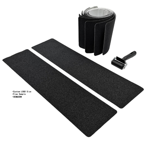 Échantillons gratuits, ruban adhésif antidérapant pour extérieur, sangle de traction <span class=keywords><strong>antidérapante</strong></span>, brille dans le noir, rayures vert foncé, luminescent, adapté aux escaliers - Product Image 4