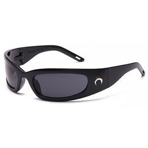 Lunettes de soleil sport punk Y2K pour hommes et femmes, lunettes de soleil de marque de luxe, lunettes de soleil vintage pour hommes, lunettes de soleil UV400 - Product Image 4
