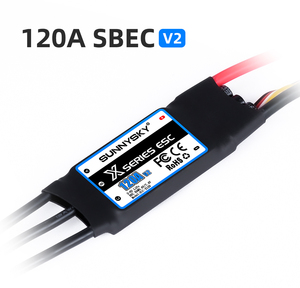 Ventes chaudes SUNNYSKY Série X Contrôleur de vitesse de moteur sans balais ESC pour drone à voilure fixe 60A-120A, fiches XT60/XT90 pour batteries LiPo 2-6S, pièces RC - Product Image 2