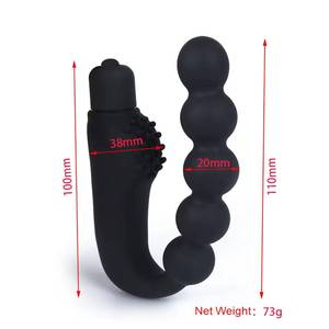 Vibrateur Anal Jouets Sexuels Lesbiens Vente en Gros Multi Chine Fonctionnel Grande <span class=keywords><strong>Aneros</strong></span> Masseur de Prostate Jouet Pour Homme Chien Queue <span class=keywords><strong>Plug</strong></span> - Product Image 4