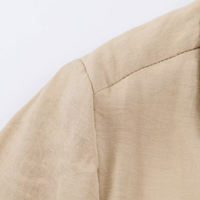 Robe Midi Chic d'Été pour Femme PB&ZA 2026 avec Ceinture, Manches Courtes, Coupe Ample Décontractée - Vestidos Mujer