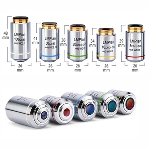 LMP Infinite Plan Larga distancia de trabajo <span class=keywords><strong>F</strong></span> = 200 Microscopio metalográfico Lente de objetivo de interferencia diferencial <span class=keywords><strong>DIC</strong></span> de alta potencia - Product Image 5